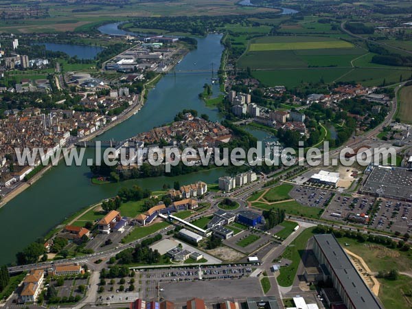 Photo aérienne de Chalon-sur-Sane