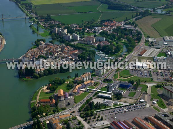 Photo aérienne de Chalon-sur-Sane