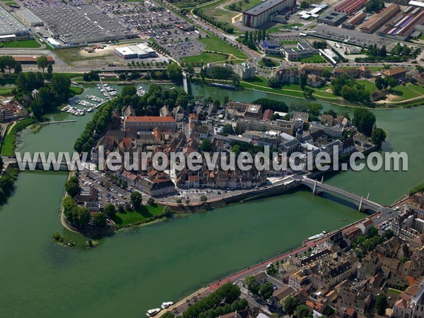 Photo aérienne de Chalon-sur-Sane