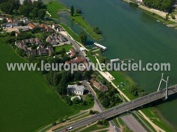 Photo aérienne de Chalon-sur-Sane