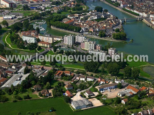 Photo aérienne de Chalon-sur-Sane