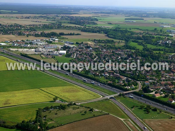 Photo aérienne de Champforgeuil