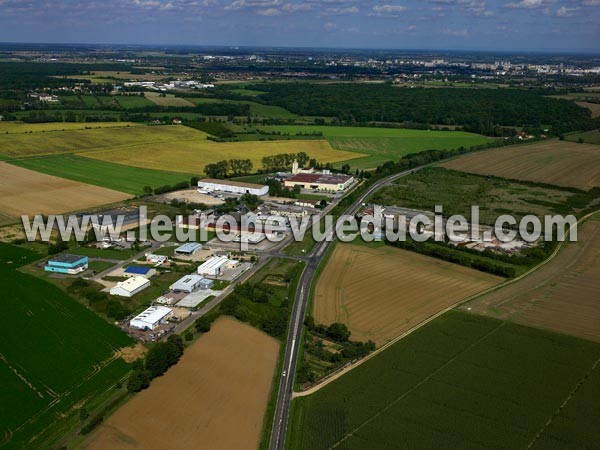 Photo aérienne de Givry