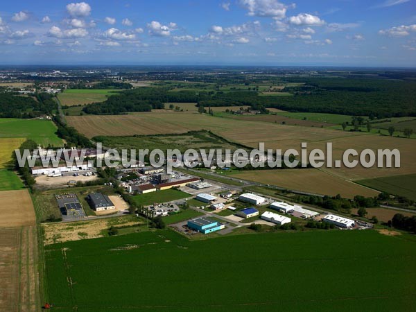 Photo aérienne de Givry