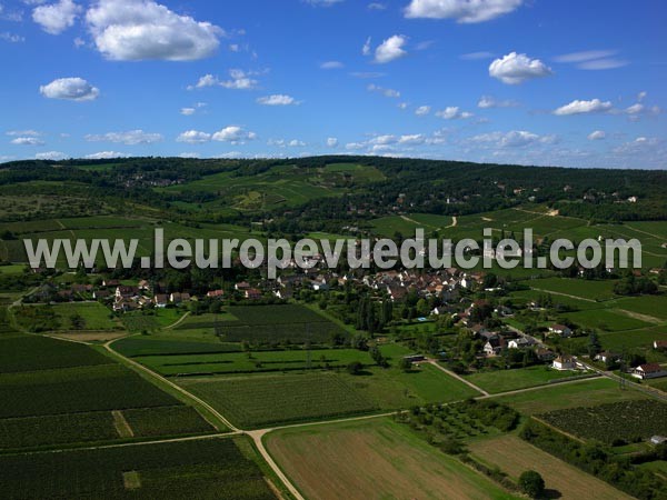 Photo aérienne de Givry