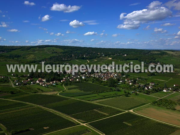 Photo aérienne de Givry