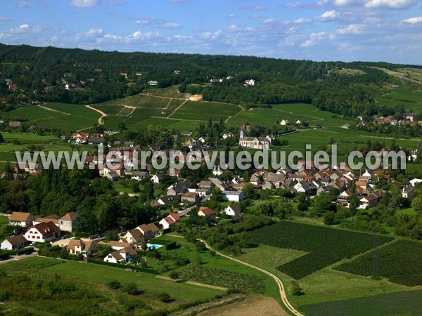 Photo aérienne de Givry