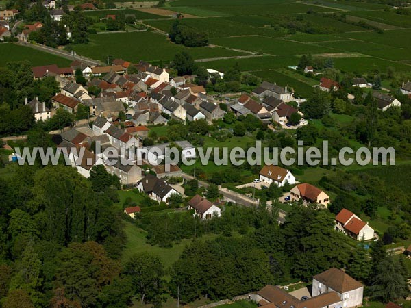 Photo aérienne de Givry