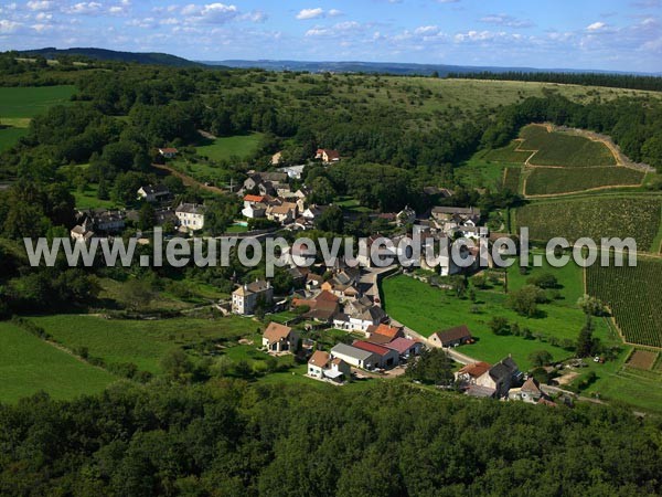 Photo aérienne de Givry