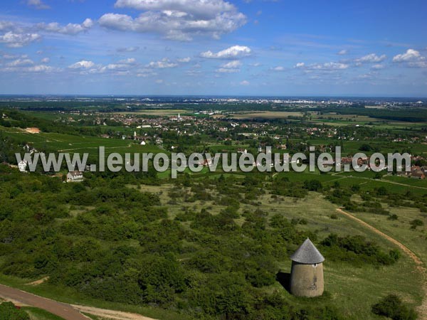 Photo aérienne de Givry