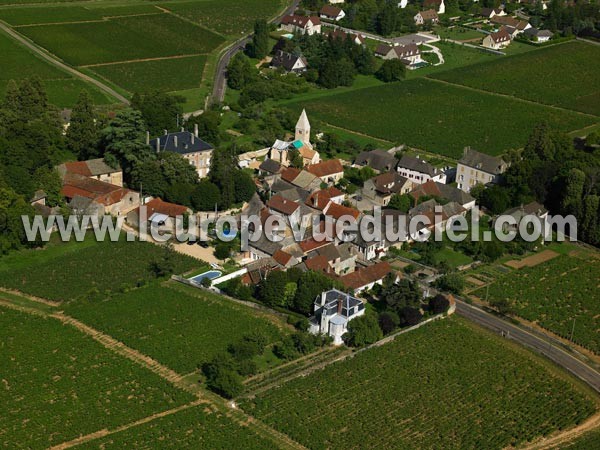 Photo aérienne de Givry