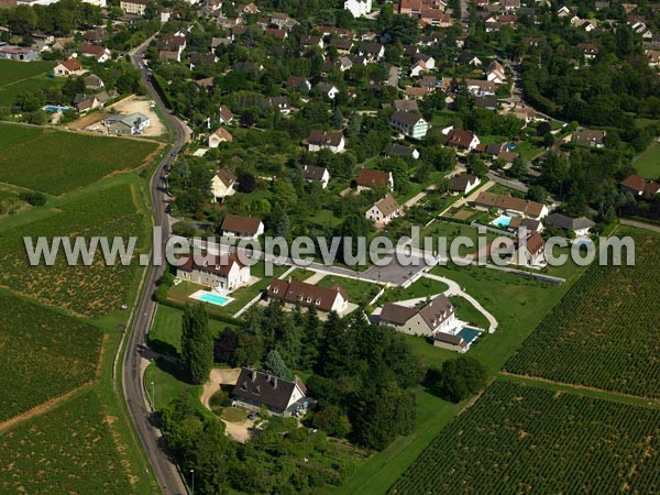 Photo aérienne de Givry