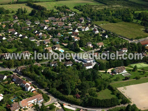 Photo aérienne de Givry