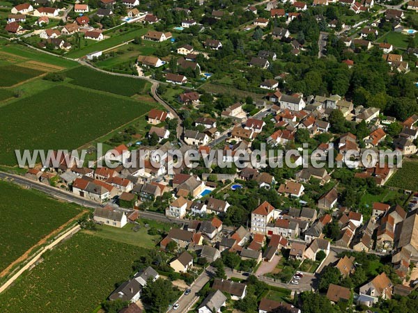 Photo aérienne de Givry