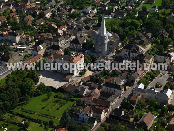 Photo aérienne de Givry