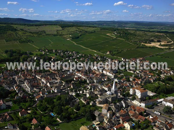 Photo aérienne de Givry