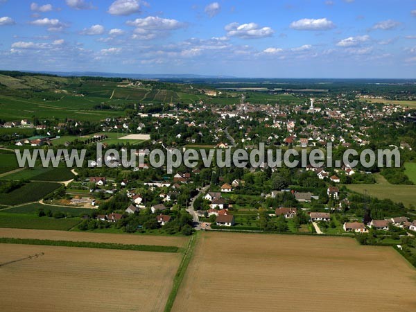 Photo aérienne de Givry