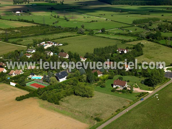 Photo aérienne de Givry