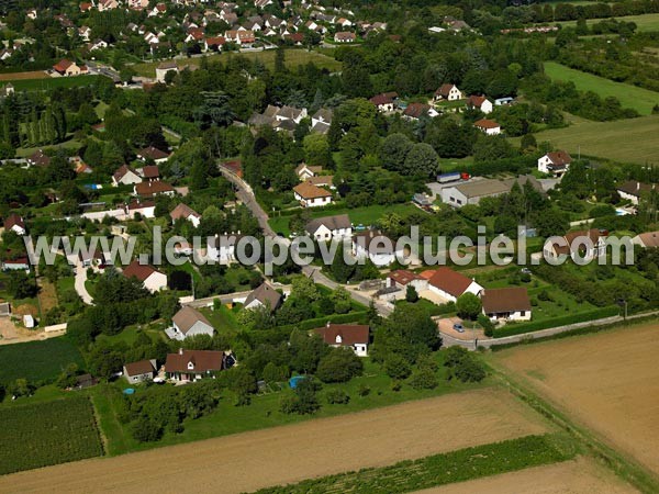 Photo aérienne de Givry