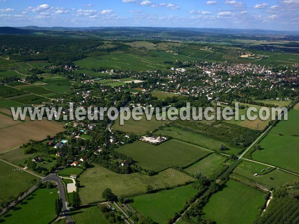 Photo aérienne de Givry