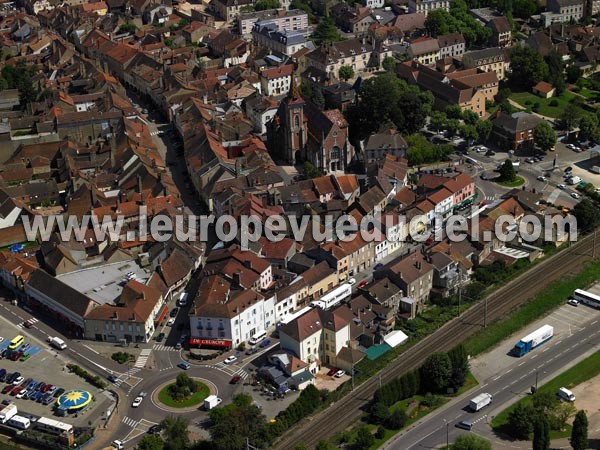 Photo aérienne de Louhans