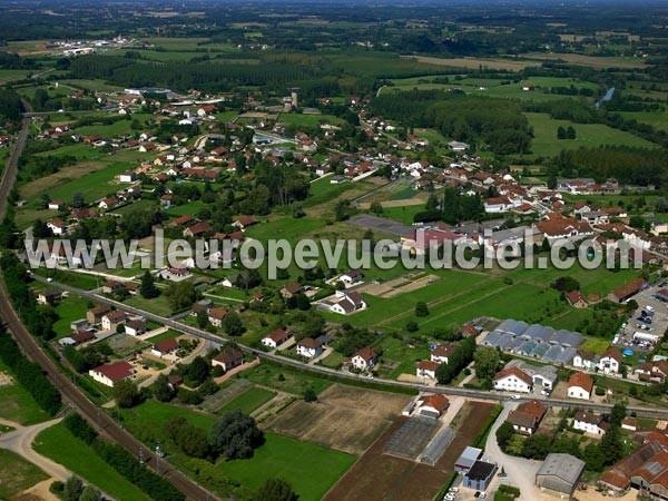 Photo aérienne de Louhans