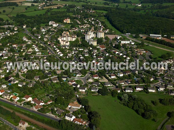 Photo aérienne de Montceau-les-Mines