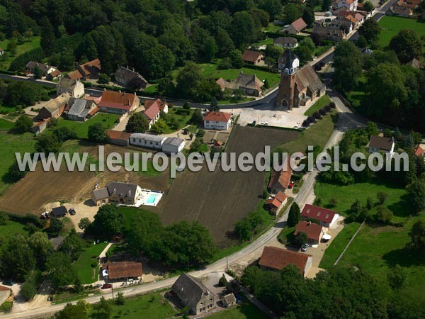 Photo aérienne de Pierre-de-Bresse