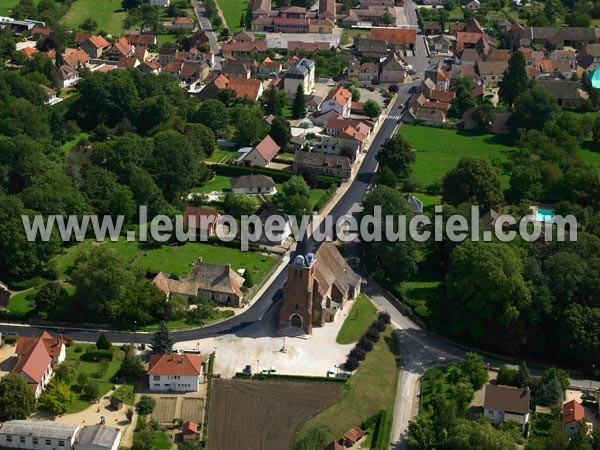 Photo aérienne de Pierre-de-Bresse