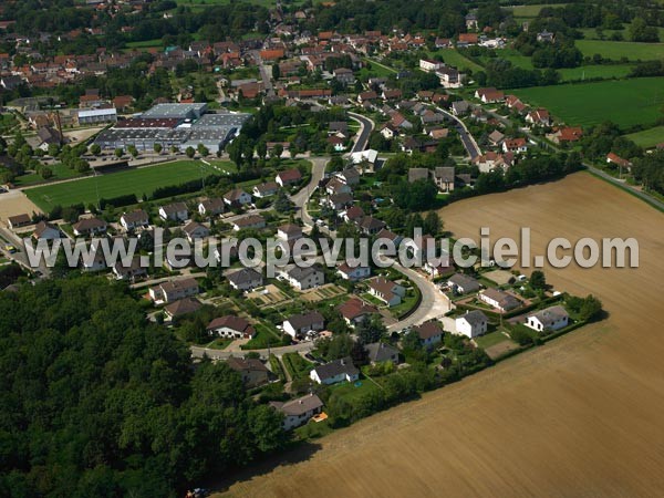 Photo aérienne de Pierre-de-Bresse