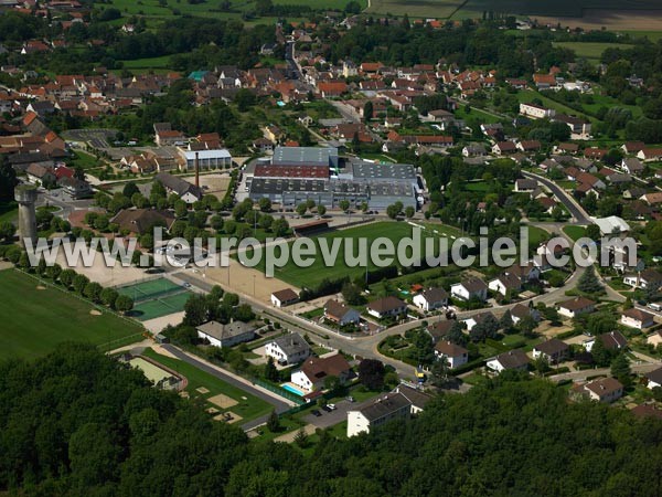 Photo aérienne de Pierre-de-Bresse