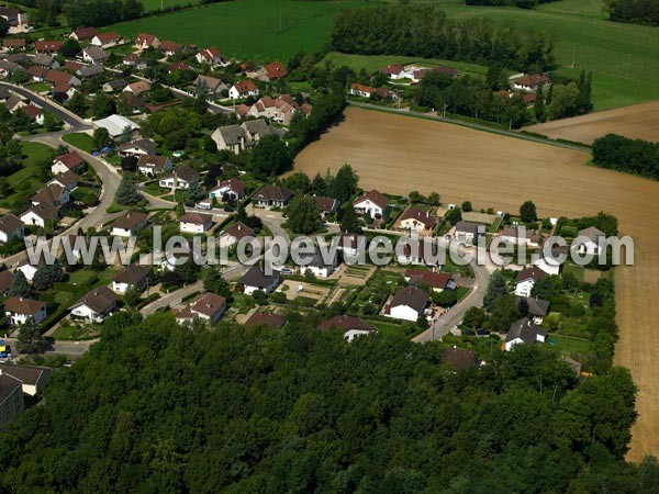 Photo aérienne de Pierre-de-Bresse