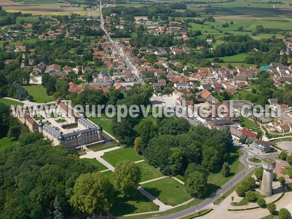 Photo aérienne de Pierre-de-Bresse