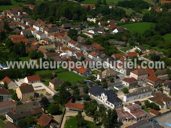 Photo aérienne de Pierre-de-Bresse