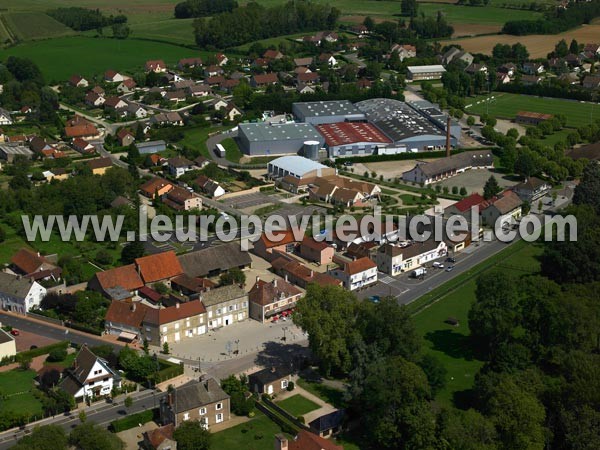 Photo aérienne de Pierre-de-Bresse