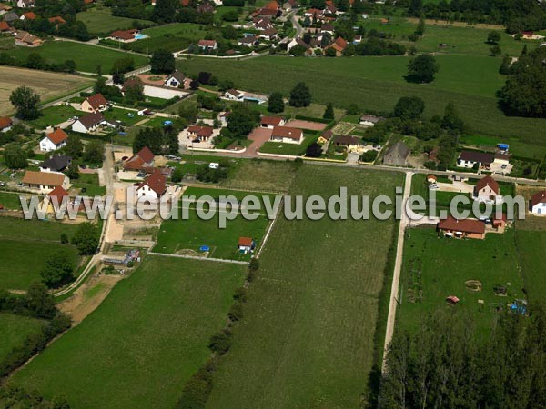 Photo aérienne de Pierre-de-Bresse