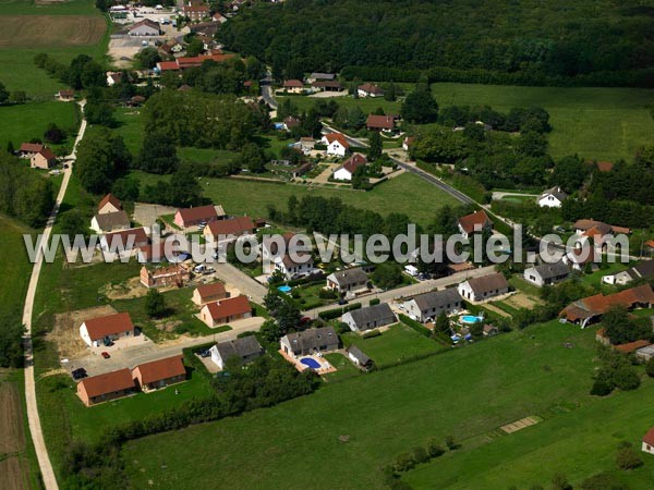 Photo aérienne de Pierre-de-Bresse