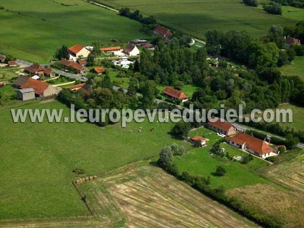 Photo aérienne de Saint-Bonnet-en-Bresse