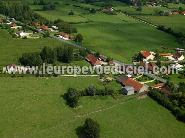 Photo aérienne de Saint-Bonnet-en-Bresse