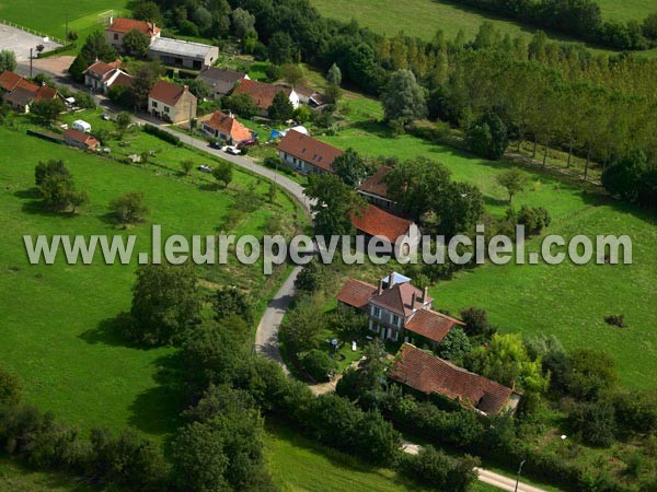 Photo aérienne de Saint-Bonnet-en-Bresse