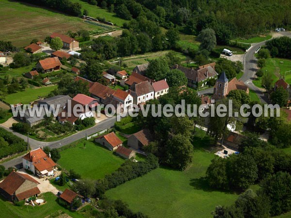 Photo aérienne de Saint-Bonnet-en-Bresse