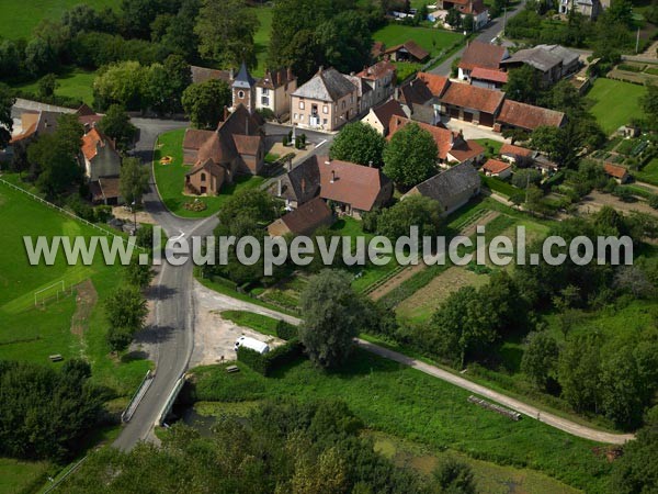 Photo aérienne de Saint-Bonnet-en-Bresse