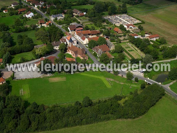 Photo aérienne de Saint-Bonnet-en-Bresse