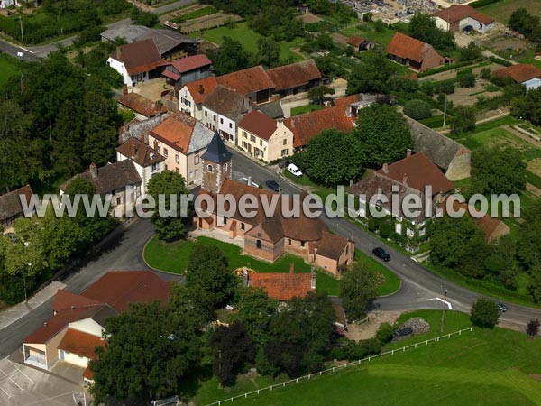 Photo aérienne de Saint-Bonnet-en-Bresse