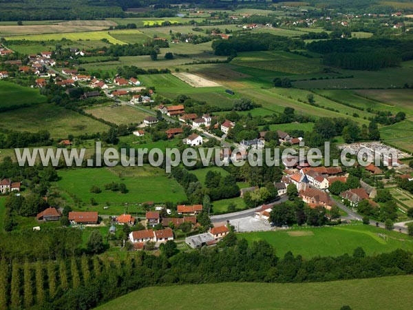 Photo aérienne de Saint-Bonnet-en-Bresse