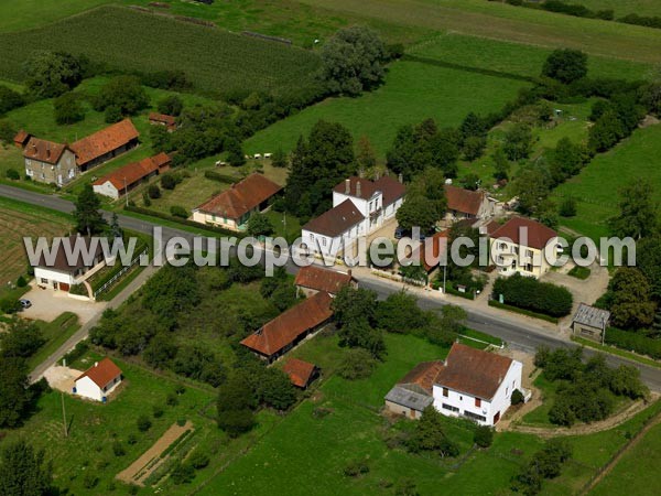 Photo aérienne de Saint-Bonnet-en-Bresse