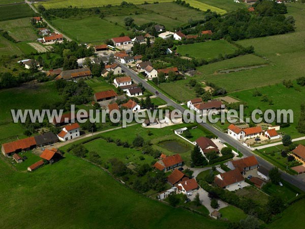 Photo aérienne de Saint-Bonnet-en-Bresse