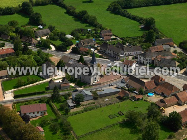 Photo aérienne de Saint-Étienne-en-Bresse