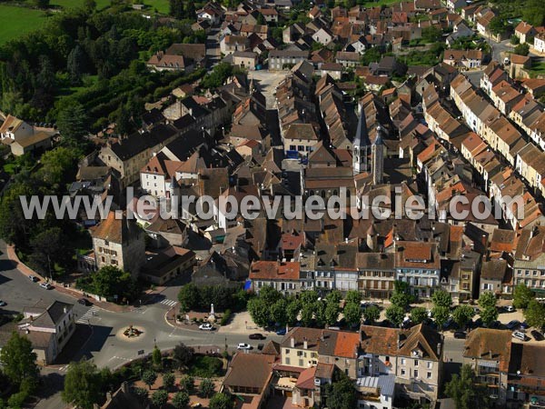 Photo aérienne de Saint-Gengoux-le-National