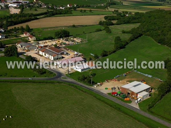 Photo aérienne de Saint-Gengoux-le-National